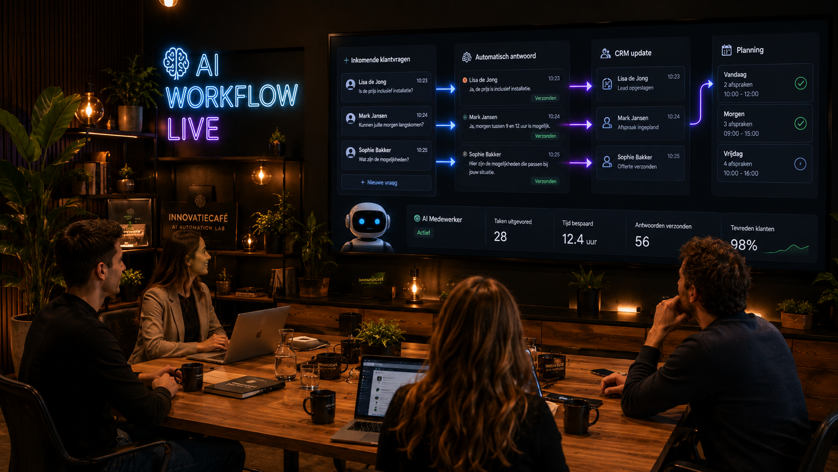 Digitale AI medewerker voor automatisering